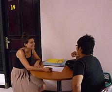 Our training involves in-depth discussions with trainers and trainees