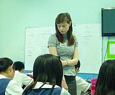 Teach real ESL classes at the center